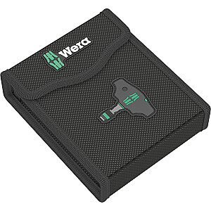 Wera Kraftform Kompakt 400 RA Set 1, с трещоткой, набор бит (черный/зеленый, 1/4, 17 шт.)