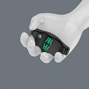 Набор Wera 467/7 TORX HF 2 отвертки с Т-образной рукояткой + подставка, 7 шт. (черный/зеленый, с функцией фиксации)