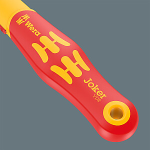 Wera Joker 6004 S VDE, SW 10-13, гаечный ключ (красный/желтый, саморегулирующийся рожковый ключ)