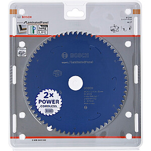 Bosch Expert diskinis pjūklas laminuotoms plokštėms, 216 mm, 66Z (30 mm skylė, staliniams pjūklams)