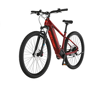 Велосипед FISCHER Montis 7.0i (2023 г.), Pedelec (красный, рама 29", 46 см)