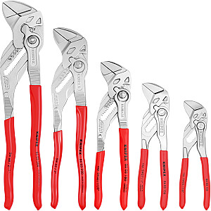 Набор ключей KNIPEX плоскогубцы 00 19 55 S4, набор плоскогубцев (красный, 5 шт.)