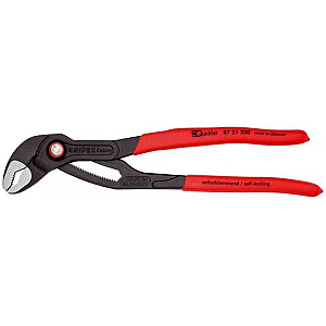 KNIPEX Cobra QuickSet Клещи для труб/водяных насосов 87 21 250 (красные, длина 250 мм, для труб до 2 дюймов)