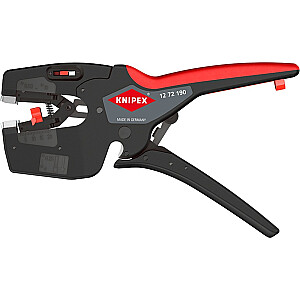 KNIPEX NexStrip Universalus elektriko įrankis, nuėmimo replės (juoda/raudona)