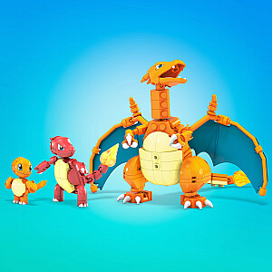 Mattel MEGA Pokémon Charmander Evolution Set Constructor