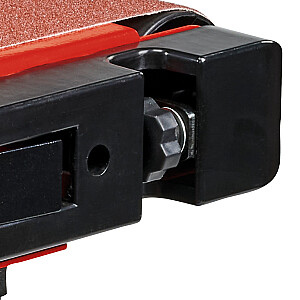 Einhell TC-US 380 juostinis diskinis šlifuoklis, juostinis šlifuoklis (raudonas / juodas, 300 W)