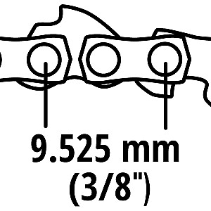 Atsarginė grandinė Einhell 25cm 1,3 39T 3/8 pjūklo grandinė