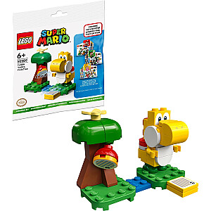 LEGO 30509 Super Mario Yellow Yoshi vaismedžių konstravimo žaislas (išplėstinis rinkinys)