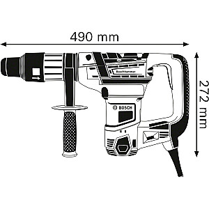 Smūginis gręžtuvas Bosch GBH 5-40 D Professional (mėlynas/juodas, 1100 W)