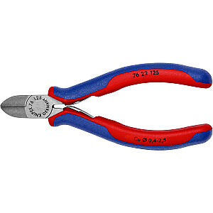 Бокорезы KNIPEX 76 22 125, кусачки (красный/синий, длина 125 мм)