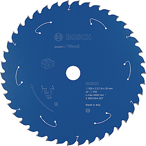 Diskinio pjovimo diskas Bosch Expert for Wood, 305 mm, 42Z (skersmuo 30 mm, akumuliatoriniams kampiniams pjūklams)