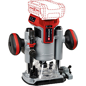 Беспроводной маршрутизатор Einhell TP-RO 18 Li BL - Solo Professional, 18В (красный, без аккумулятора и зарядного устройства)