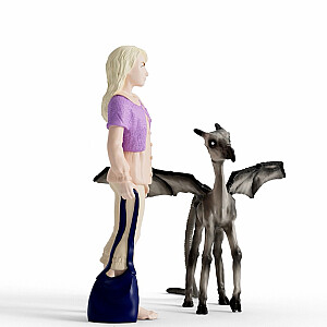 Schleich burtininkų pasaulis Luna & Baby Thestral veiksmo figūrėlė