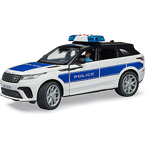 Brolio policijos automobilis Range Rover Velar su policijos automobilio modeliu (su šviesos + garso moduliu)