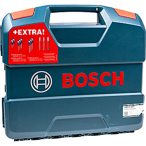 Smūginis gręžtuvas Bosch GBH 2-26 F Professional, komplektas su EXPERT priedais (mėlyna/juoda, 830 W)