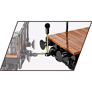 Sunkusis platforminis sunkvežimis COBI tipo SSYS, statybinis komplektas (mastelis 1:35)