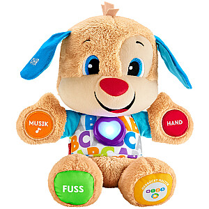 Fisher-Price mokymosi smagus minkštas žaislas šuniukui (įvairiaspalvis/šviesiai rudas)