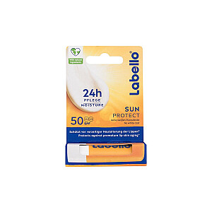 24 valandas veikiantis drėkinamasis lūpų balzamas Sun Protect 4,8g