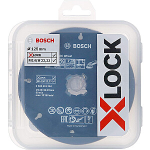 Набор для резки и шлифовки Bosch X-LOCK 125 мм — 2608619374