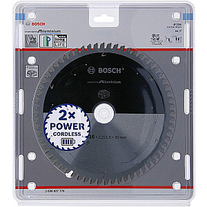 Standartinis Bosch diskinis pjūklas, skirtas aliuminiui, 216 mm.