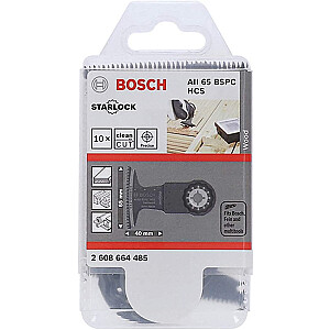 Panardinamasis pjūklo diskas Bosch HCS AII 65 BSPC Hardwood (10 vnt.)