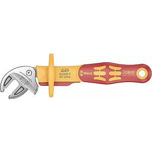 Wera Joker 6004 M VDE, SW 13-16, гаечный ключ (красный/желтый, саморегулирующийся рожковый ключ)