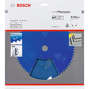 Bosch Expert diskinis pjūklas, skirtas pluoštiniam cementui, 165 mm, 4Z (skersmuo 30 mm, skirtas įstrižiniams ir kampiniams pjūklams)