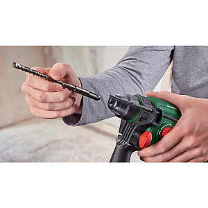 Аккумуляторная ударная дрель Bosch UniversalHammer 18V (зеленый/черный, Li-ion аккумулятор 2,5 Ач, футляр, POWER FOR ALL ALLIANCE)