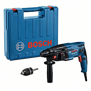 Smūginis gręžtuvas Bosch GBH 2-21 Professional (mėlynas/juodas, 720 W, korpusas)
