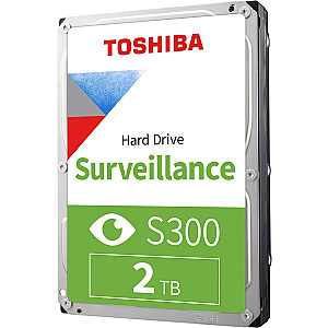 Toshiba S300 2 ТБ, жесткий диск (SATA 6Гбит/с, 3,5)