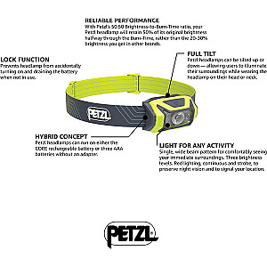 Petzl E061AA03 Tikka lempa geltona