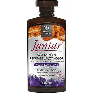 Farmona Jantar Shampoo восстанавливающая краска для светлых и седых волос 330мл