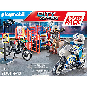 City Action 71381 Стартовый набор фигурок полиции