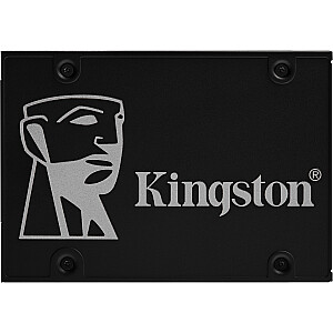 Disk Kingston KC600 256 GB 2,5 colio SATA III kietojo kūno diskas (SKC600/256G)