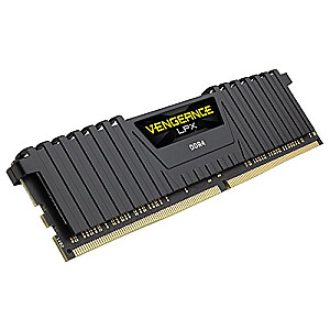 Corsair DDR4 32 ГБ 3200-CL16 — четырехъядерный комплект — Vengeance LPX, черный