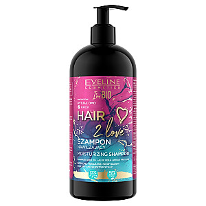 EVELINE Hair 2 Love drėkinamasis šampūnas sausai ir jautriai galvos odai 400ml