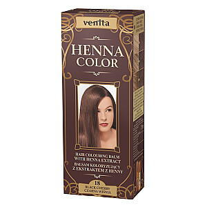 VENITA Henna Color бальзам-краситель с экстрактом хны 18 Черная вишня 75мл