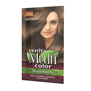 Шампунь-краска VENITA MultiColor 5.3 Светло-коричневый 40г