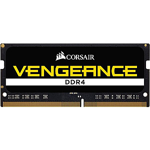Corsair DDR4 – 4GB – 2400 – CL-16 – Vengeance – vienvietis (juodas, CMSX4GX4M1A2400C16)