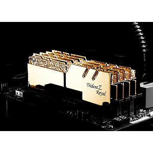 G.Skill DDR4 — 32 ГБ — 3600 — CL — 18 — двойной комплект, Trident Z Royal (золотой, F4-3600C18D-32GTRG)