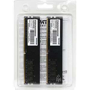 Patriot DDR4 - 16 GB - 3200 - CL - 22 - dvigubas komplektas, Signature Line (juoda, PSD416G3200K)