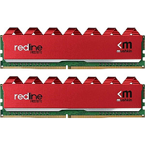 Mushkin DDR4 - 64 GB - 2800 - CL - 17 - dvigubas rinkinys, RAM (MRA4U280HHHH32GX2, Redline)