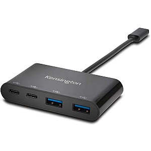 Kensington CH1000 USB-C, 4-портовый концентратор, USB-концентратор