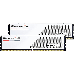 G.Skill DDR5 – 32 GB – 5200 – CL – 30 – Dvigubas rinkinys – DIMM, baltas