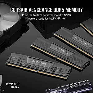 Corsair DDR5 32GB 6200 - CL - 36 - Dvigubas rinkinys - DIMM - Vengeance - Juoda