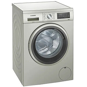 Siemens WU14UTS9 iQ500, skalbimo mašina (sidabras/nerūdijantis plienas)