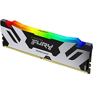Kingston FURY DDR5 16GB - 6800 - CL - 36 - Vienas rinkinys - DIMM, KF568C36RSA-16, Fury Renegade RGB, XMP, juodas