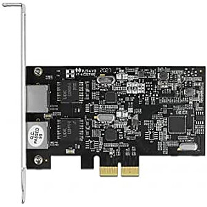 DeLOCK PCI Express x2 kortelė su 2 x RJ45 2,5 Gigabit tinklo adapteriu RTL8125