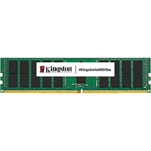 Kingston DDR4 64 ГБ — 3200 — CL — 22 — одиночный комплект — DIMM — ECC REG, KSM32RD4/64HCR, XMP, черный