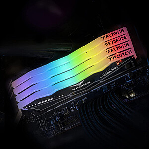 Team Group DDR5 32 ГБ — 6600 — CL — 34 — двойной комплект — DIMM — FF3D532G6600HC34DC01, Delta RGB, XMP, черный